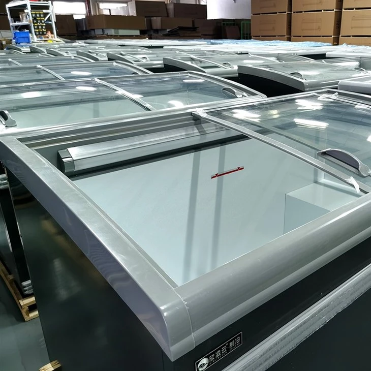 Commercial Frozen Food Display Freezer